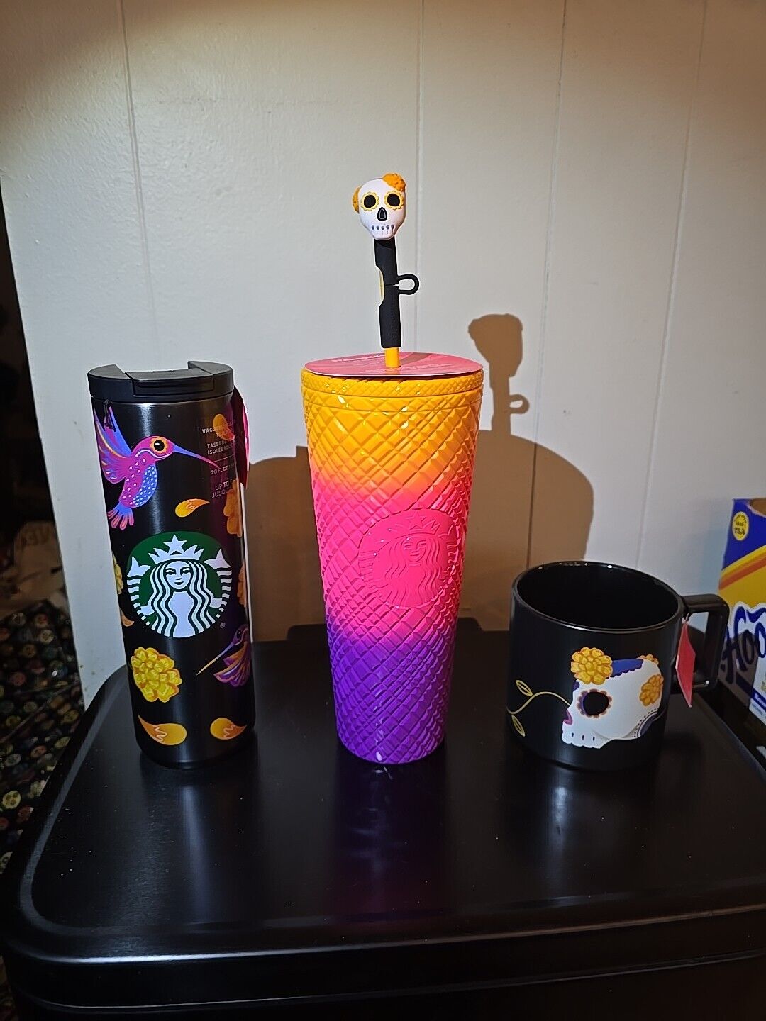 Starbucks Set Of Three New 2024 Dia de Muertos 14oz Mug, 20oz & 24oz Tumblers - Sold on eBay February 6th, 2025 for $119.95