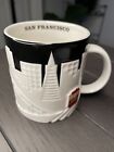 Starbucks San Francisco City Relief Coffee Mug Black White Cable Car 18 oz. 3D - Sold on eBay September 1st, 2024 for $125.00