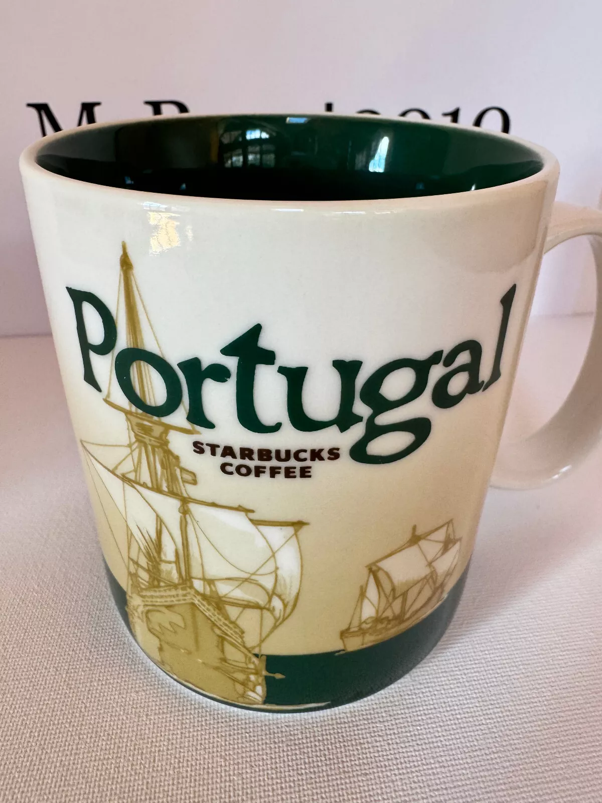 Starbucks Global Icon Mug, Portugal v1 - Carrack (NO CROSS) - Discontinued, VHTF - Sold on eBay May 4th, 2025 for $899.00