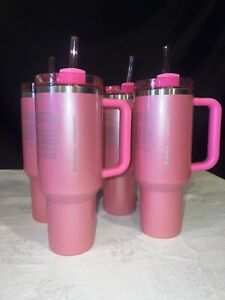 Stanley x Starbucks Exclusive 2024 Pink 40oz Tumbler NEW! In Hand! Quick Ship!? - Sold on eBay January 5th, 2024 for $244.99