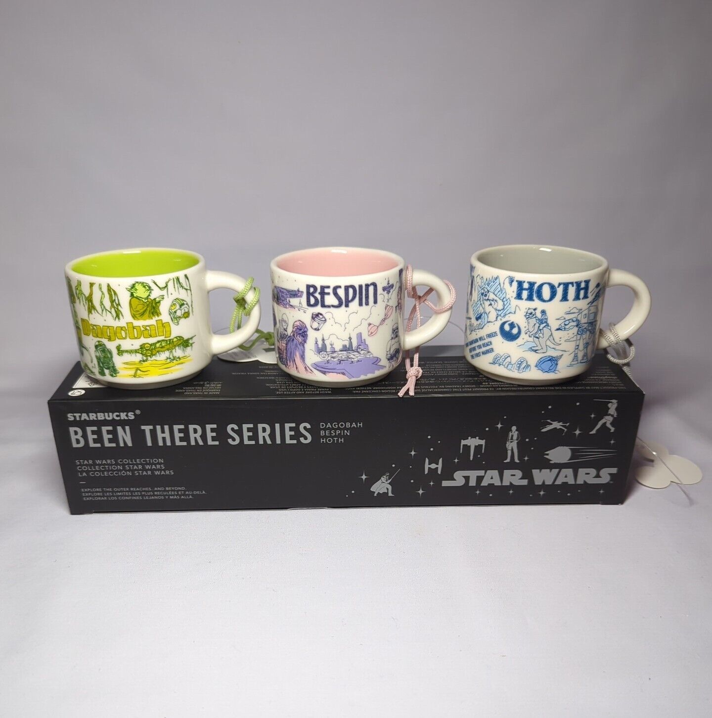 Disney Star Wars May 4 Been There Dagobah Bespin Hoth Mug Ornament Starbucks - Sold on eBay December 28th, 2024 for $113.99