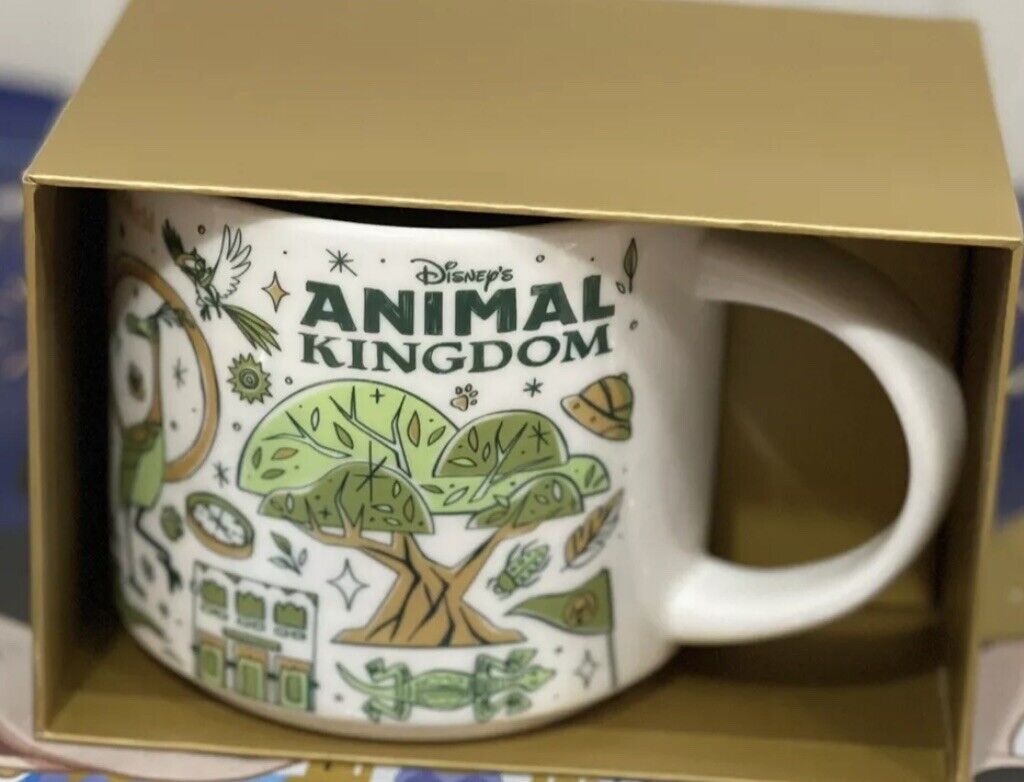 Starbucks Disney Animal Kingdom Been There Series 50th Collection Mug 14oz - Sold on eBay March 1st, 2025 for $89.99