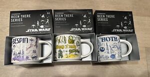 2020 Starbucks Star Wars 3 14oz Been There Mug Set NWT Bespin, Dagobah, Hoth - Sold on eBay September 16th, 2023 for $400.00 (1 bids) 