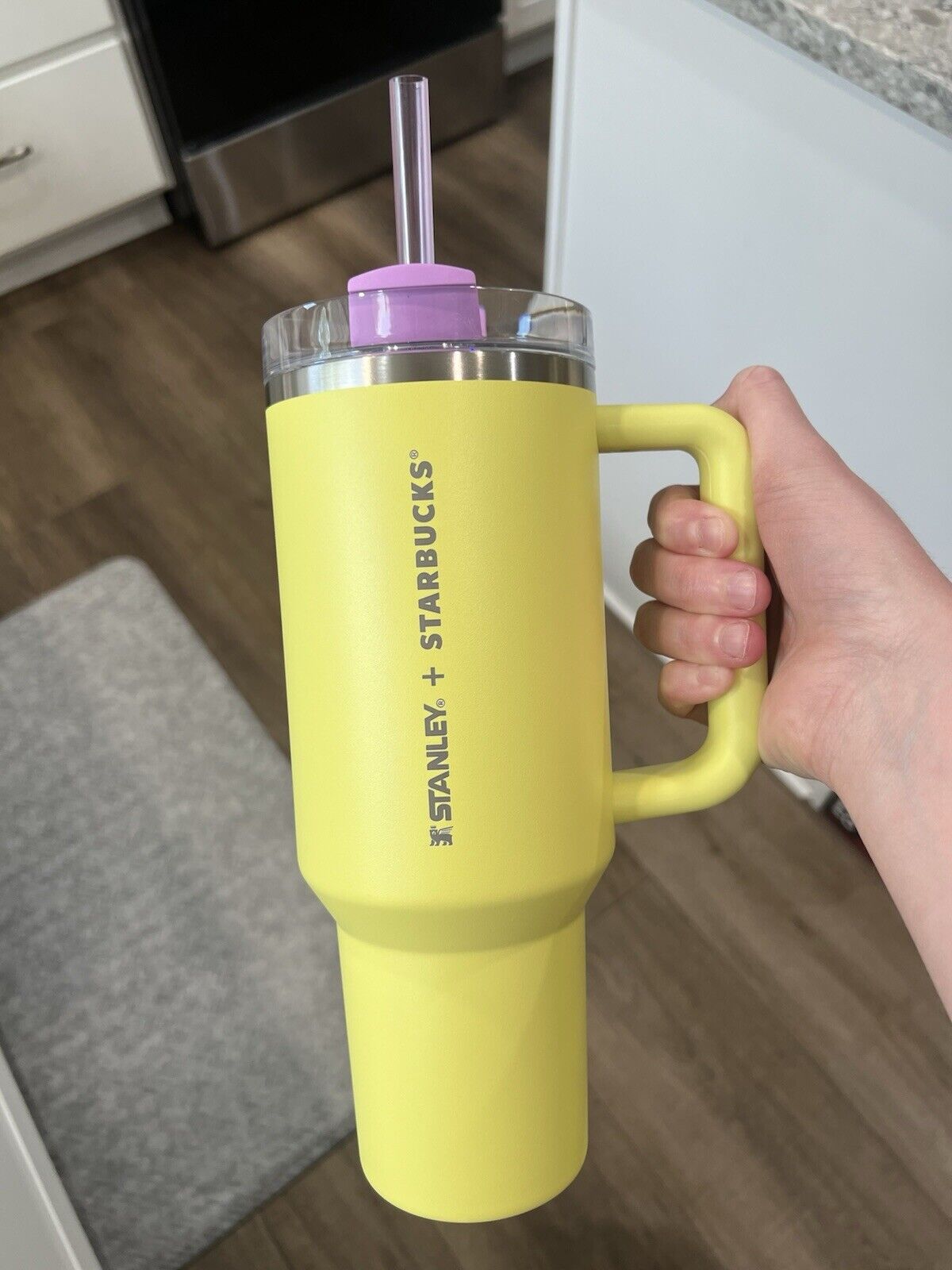 Starbucks Stanley Thailand Exclusive 40 oz Tumbler Yellow Purple - Sold on eBay February 18th, 2025 for $65.00