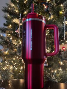 Starbucks X Stanley 2023 Holiday Red 40oz Tumbler Limited Edition *NEW IN BOX* - Sold on eBay January 10th, 2024 for $205.50 (6 bids) 