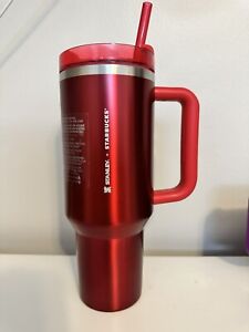Starbucks X Stanley 2023 Holiday Red 40oz Tumbler (Limited Edition) - Sold on eBay November 14th, 2023 for $150.00 (8 bids) 