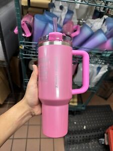 ? IN HAND ? 2024 Starbucks x Stanley Cup Holiday Tumbler 40 oz Pink - Sold on eBay January 5th, 2024 for $225.00