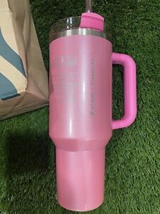 Stanley x Starbucks Winter Pink 40oz Tumbler (2024 Target Exclusive) New In Hand - Sold on eBay January 13th, 2024 for $295.00