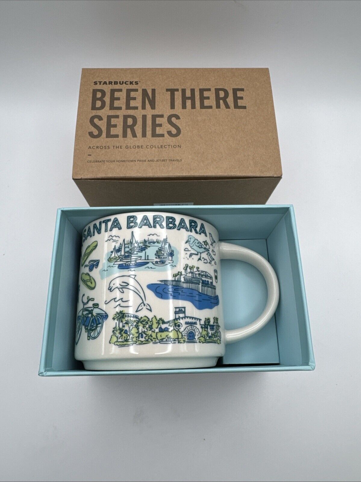 Starbucks Santa Barbara California Been There Series Coffee Mug Cup New Last One - Sold on eBay November 24th, 2024 for $254.15