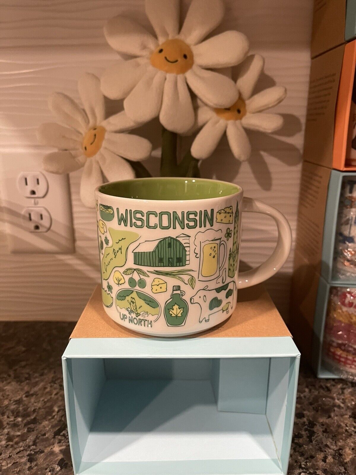 Starbucks  WISCONSIN Been There Series Collectible Coffee Tea Mug 14 Oz - Sold on eBay December 16th, 2024 for $129.00