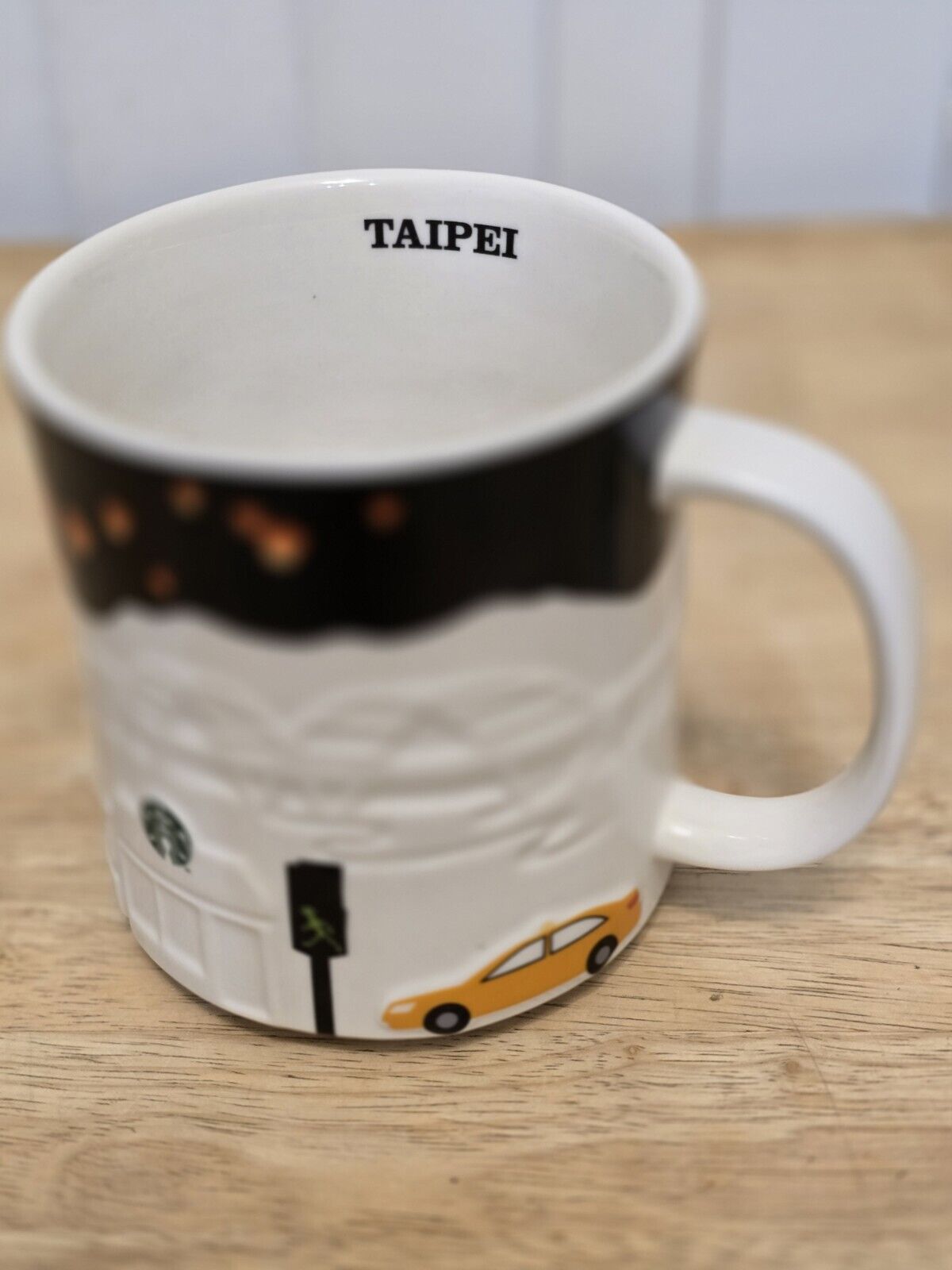 TAIPEI TAIWAN Starbucks coffee Cup Mug 16oz Relief Black Series NEW - Sold on eBay January 22nd, 2025 for $69.99