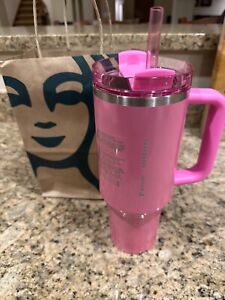 Starbucks pink Stanley cup new - Sold on eBay January 17th, 2024 for $250.00