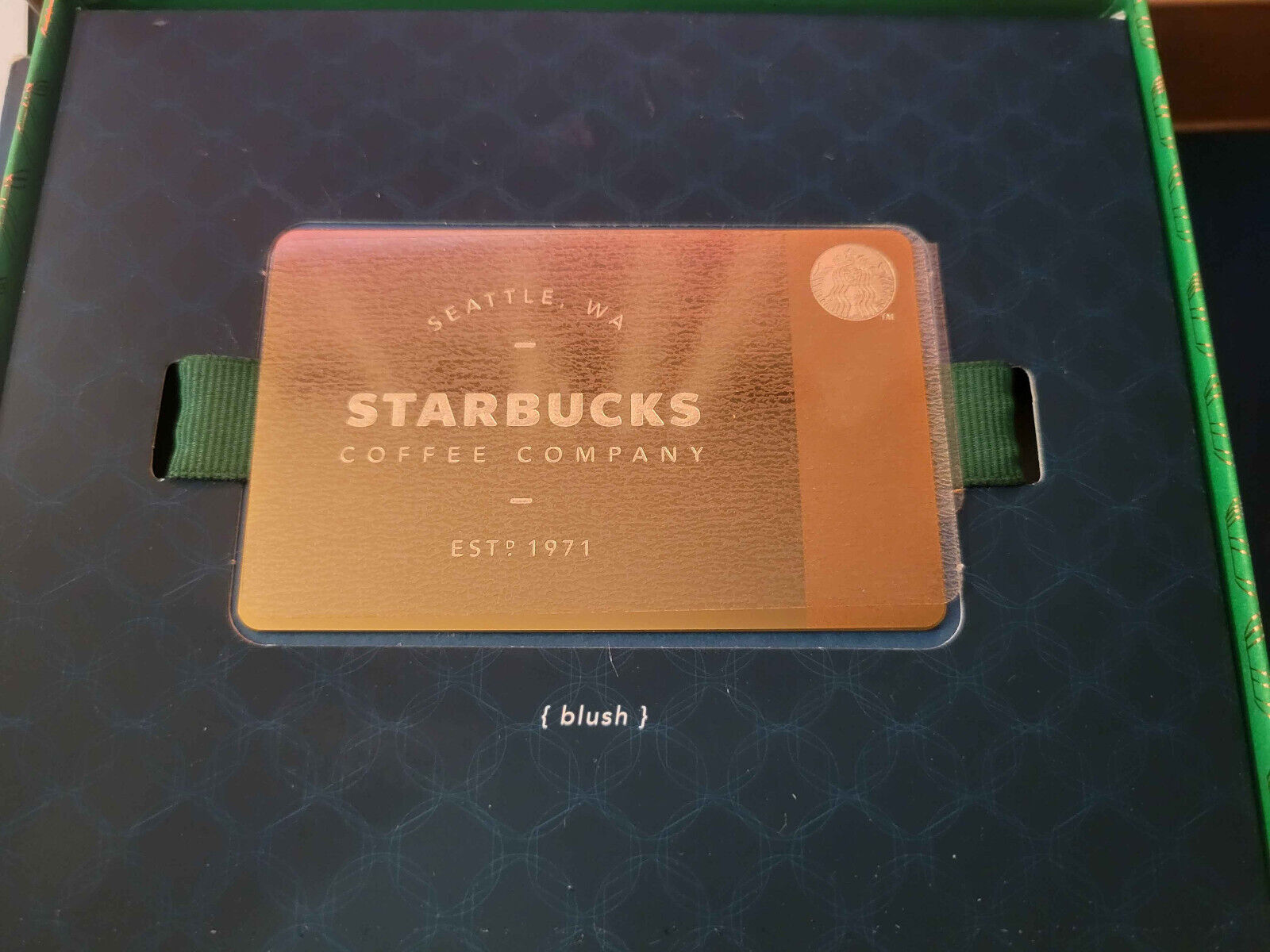 RARE / NEW Starbucks Rose Gold Metal Card Limited Edition Unused, $0 balance - Sold on eBay December 26th, 2024 for $1,717.17