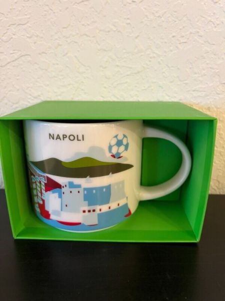 Starbucks NAPOLI (NAPLES) - ITALY You Are Here YAH Collection mug 14oz  NEW - Sold on eBay October 10th, 2024 for $79.95