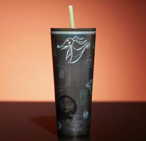 Disney Starbucks The Nightmare Before Christmas Tumbler with Straw Presale - Sold on eBay October 3rd, 2023 for $170.00