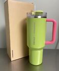 NWT Starbucks Stanely China 2023 40 oz Carnival Cup Green Tumbler - Sold on eBay April 1st, 2024 for $129.00