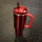 Stanley x Starbucks Holiday Red  40oz Tumbler Cup - 2023 Limited Edition - Sold on eBay March 16th, 2024 for $165.00 (1 bids) 