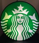 Vintage Starbucks Coffee Lighted Store Advertising Sign 18 1/4