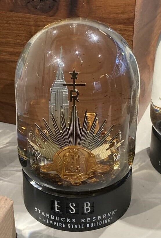 Starbucks Reserve NYC Empire State Building Snow Globe New In Box - Sold on eBay February 16th, 2025 for $112.00