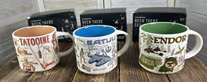 Starbucks Star Wars Mug Set Batuu Endor Tatooine Been There Series 14 oz *READ* - Sold on eBay August 21st, 2023 for $199.99