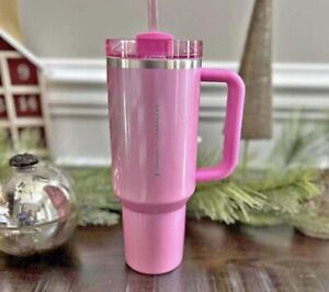 Stanley x Starbucks Winter Pink 40oz Tumbler 2024 Target Exclusive New In Hand - Sold on eBay January 9th, 2024 for $249.95