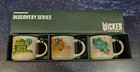 Wicked Starbucks Discovery Series Mini Mug Ornament 3 Set Universal Studios 2oz - Sold on eBay March 21st, 2025 for $64.99