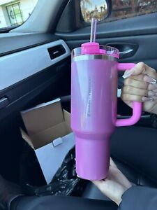 2024 Starbucks x Stanley Cup Holiday Tumbler 40 oz Winter Pink IN HAND ASAP SHIP - Sold on eBay January 9th, 2024 for $325.00