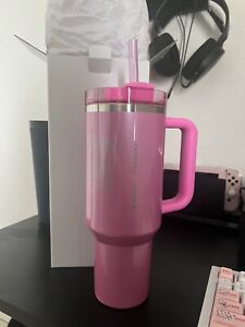 ? IN HAND ? 2024 Starbucks x Stanley Cup Holiday Tumbler 40 oz Pink - Sold on eBay January 8th, 2024 for $250.00