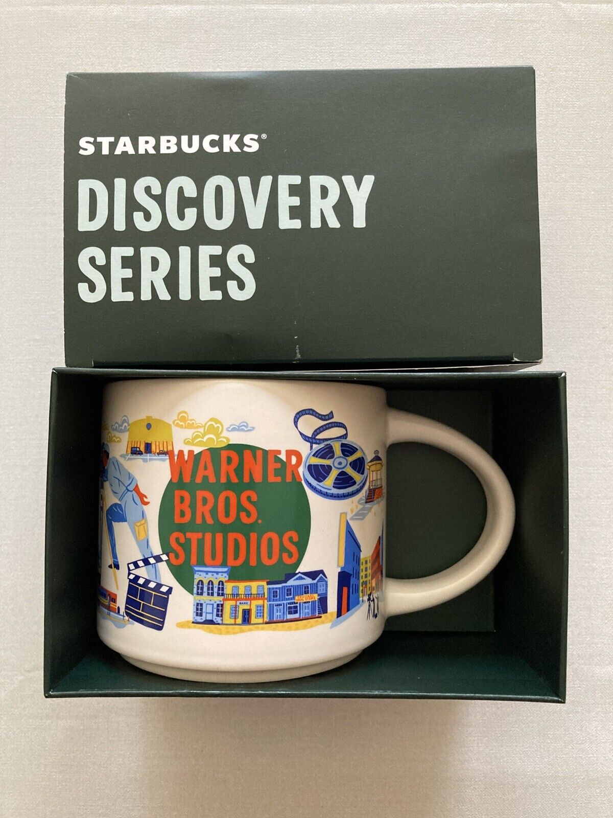 Starbucks Discovery Series Warner Bros. Studios 14 fl oz Coffee Mug New In Box - Sold on eBay February 12th, 2025 for $69.99