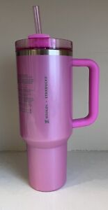 STANLEY x STARBUCKS EXCLUSIVE TUMBLER 40OZ PINK NEW 2024 IN HAND - Sold on eBay January 5th, 2024 for $210.00