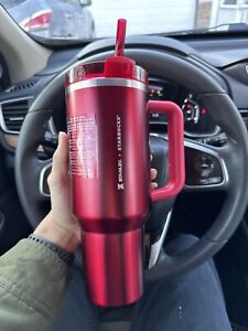 Starbucks Stanley Holiday 2023  (40 oz) Red Tumbler In HAND Same Day Ship?? - Sold on eBay November 5th, 2023 for $150.00
