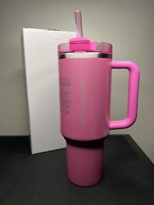Stanley x Starbucks Winter Pink 40oz Tumbler 2024 Target Exclusive NEW WITH BOX - Sold on eBay January 16th, 2024 for $299.98 (1 bids) 