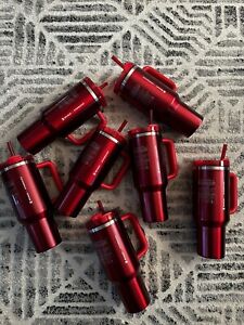 Starbucks Stanley Holiday 2023 40 oz Red Tumbler Mug Super Limited - Sold on eBay November 8th, 2023 for $145.00