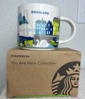 NEW Starbucks City Mug Cup You Are Here Series YAH Denmark 14oz NIB Box Tags