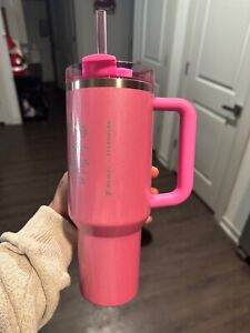 Stanley x Starbucks Exclusive 2024 Pink 40oz Tumbler NEW - Sold on eBay January 8th, 2024 for $222.50 (25 bids) 