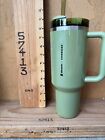 Starbucks Olive Green Pearl Stanley 40oz Tumbler Glitter Fall Release 2024 New - Sold on eBay September 16th, 2024 for $85.99