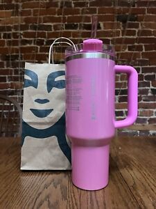 Stanley x Starbucks Exclusive 2024 Pink 40oz Tumbler In Hand Ships ASAP - NEW!! - Sold on eBay January 5th, 2024 for $220.00
