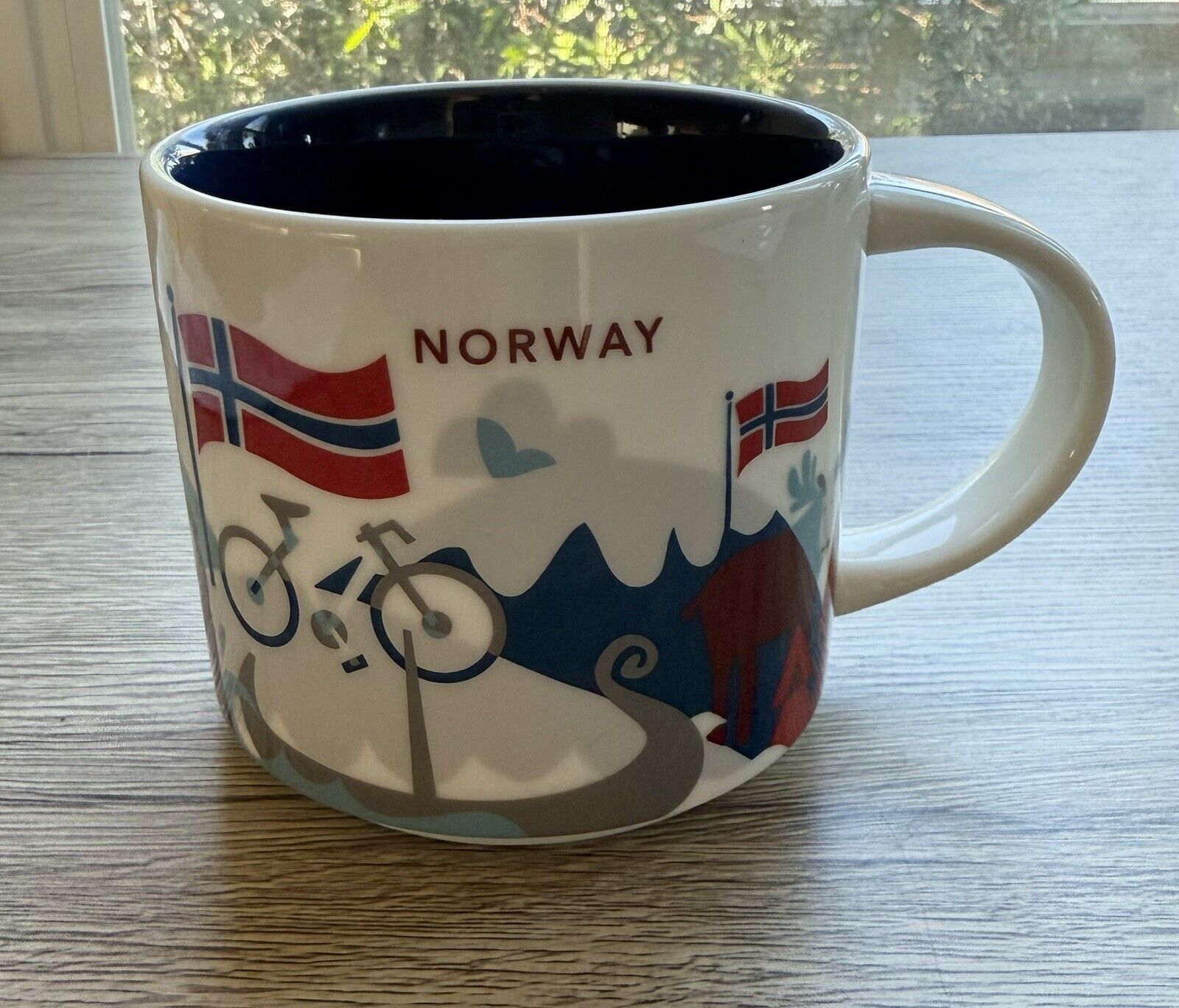 Starbucks You Are Here Norway 14 Oz Ceramic Mug - Sold on eBay March 20th, 2025 for $85.00