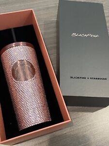 2023 KPOP BLACKPINK x Starbucks Rhinestone Tumbler Asia Exclusive NIB - Sold on eBay November 17th, 2023 for $288.00