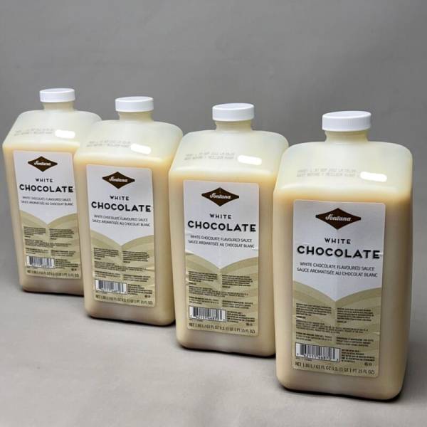 STARBUCKS (4 PACK) Fontana White Chocolate Flavored Sauce 1.86 L Bottles BB 07/2 - Sold on eBay May 15th, 2024 for $138.00