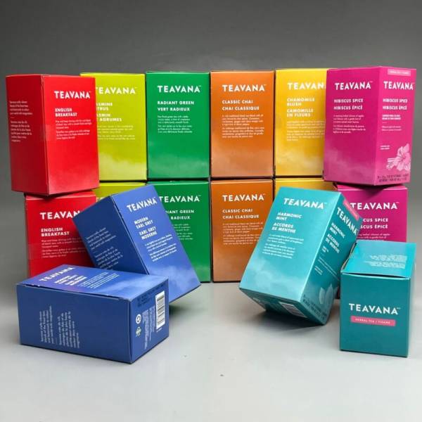 STARBUCKS Teavana (16 PACK) 8 Kinds of Assorted Black & Herbal Teas (24 -1.3g ba - Sold on eBay October 7th, 2024 for $113.12
