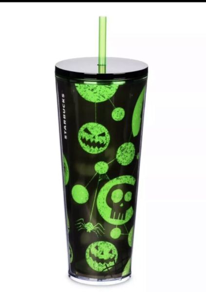 Disney The Nightmare Before Christmas Starbucks Tumbler with Straw *CONFIRMED* - Sold on eBay September 13th, 2024 for $89.99