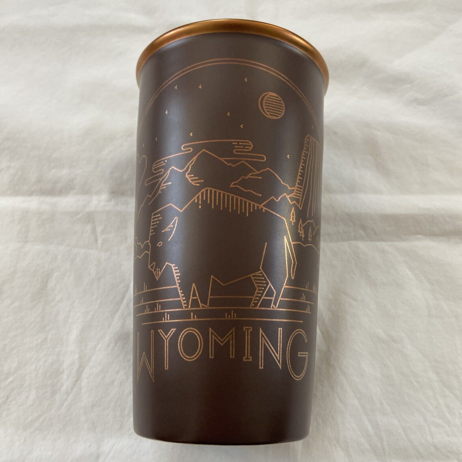Starbucks Wyoming Ceramic Tumbler With Lid, 12 oz. HTF - NEW + No Reserve - Sold on eBay January 13th, 2025 for $110.00