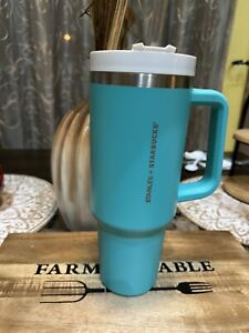 Starbucks x Stanley Philippines 2023 Tiffany Blue 40oz SS Tumbler BNWT~US SELLER - Sold on eBay December 19th, 2023 for $239.00