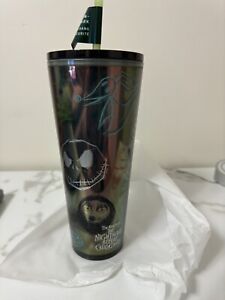 Disney The Nightmare Before Christmas Starbucks Tumbler with Straw - Sold on eBay October 9th, 2023 for $179.00 (13 bids) 
