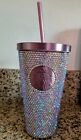 Starbucks 2023 China Christmas Purple Rhinestone 20oz SS Tumbler #797 - Sold on eBay March 30th, 2024 for $200.00