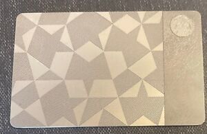 Starbucks Steel Card. 2012 Edition. $0 balance. - Sold on eBay March 20th, 2024 for $400.00