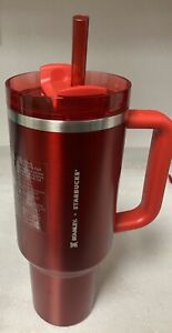 Starbucks x Stanley Holiday 2023 Collab 40 oz Red Tumbler Brand New - Sold on eBay November 16th, 2023 for $151.00 (13 bids) 