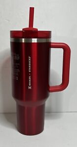 Starbucks & Stanley 2023 Holiday Red 40oz Tumbler Limited Edition - Sold on eBay January 14th, 2024 for $255.00