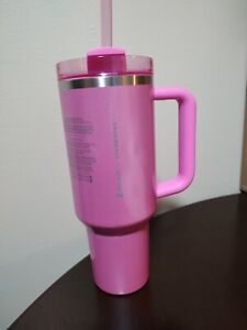 Starbucks x Stanley 40 oz Tumbler Winter Pink Target Exclusive Collab BRAND NEW - Sold on eBay January 30th, 2024 for $280.00 (60 bids) 
